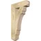 Ekena Millwork Olympic Craftsman Rough Sawn Bracket, Douglas Fir, 4"W x 16"D x 28"H BKT04X16X28OLY04RDF - alternate 1